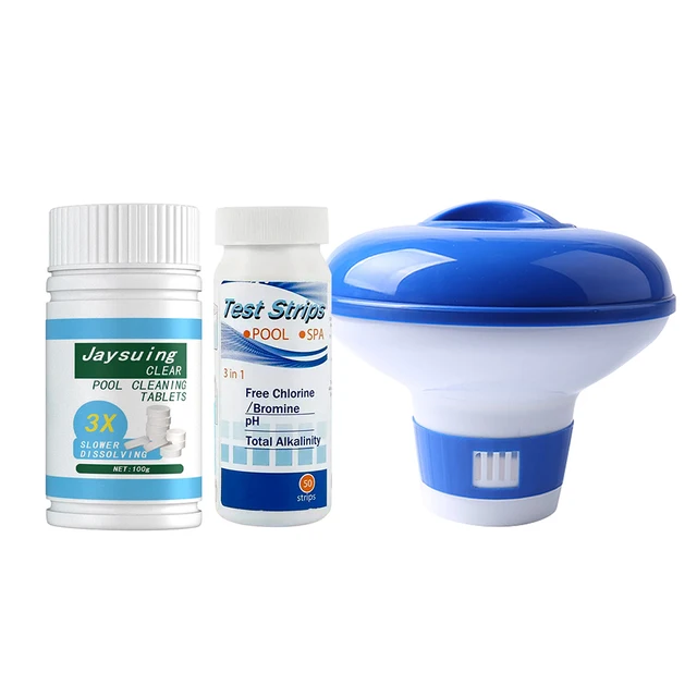 50/100 G Úszómedence Vegyi Úszó Klór -Bróm Tabletták Adagoló Applikátor Gyógyfürdő -Készletek - Image 5