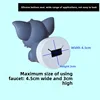 Upgraded Version Baby Silicone Faucet Splash Proof Extender Child's Cartoon Bathroom Faucet Extender Faucet Auxiliary Wash Hand 6