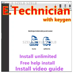Advanced ETechnician Software with Crack Files and Installation Support + Video Guide (With keygen)