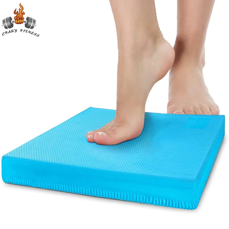 Coussin d'Équilibre en Polymères Doux pour Yoga, Exercice en Mousse, Non-ALD, Planche d'Équilibre pour Pilates, Entraînement de Fitness, Musculation