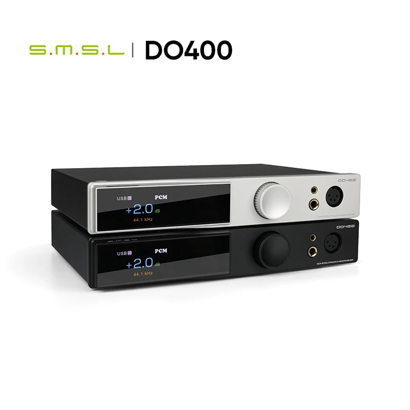 SMSL DO400 Fully Balanced Audio Decoder & Headphone Amplifier ES9039MSPRO MQA-CD DAC Bluetooth 5.1 Digital Headphone Power AMP
