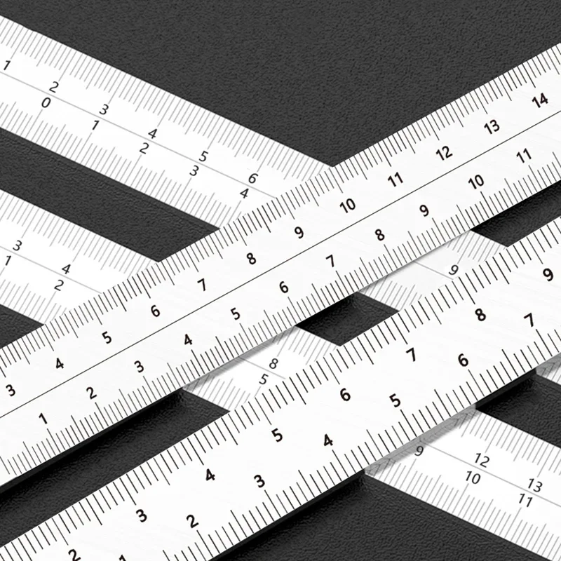 Mini L-shaped Ruler Measuring Layout Tool Stainless Steel Square Right Angle Ruler Precision Building Framing Gauges 1PCS stainless steel ruler metal ruler straight ruler triangle ruler ruler set drawing ruler quilting ruler rotatable ruler folding ruler viewfinder ruler cats paw ruler plastic ruler curve ruler