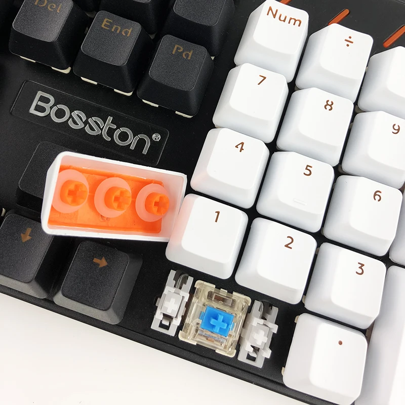 Keycaps o Anel de Vedação Amortecedores de Som para Teclado Mercanical mx Interruptor Amortecedor Ruído de Substituição Reduzir Teclado O-ring 120 Pcs - Imagem 2