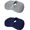A53Q-Memory Foam Cushion Slow Rebound Office Chair Cushion Support Pillow Sedentary Buttock Pain Relief Massage Cushion 2