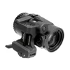 MAGORUI 3x Magnifier Scope Sight with Adjustable QD Flip To Side Mount for Red Dot Sights Hunting Laser Sight 5