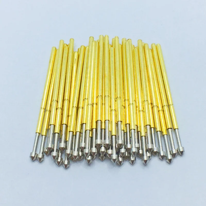 Spring Probe Connector Connector 100-Piece Spring Test Probe Set - Probes For PCB Testing ...