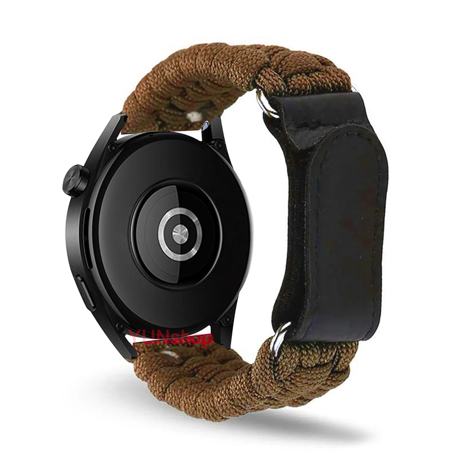 Nylon Umbrella Rope Bracelet Watch Strap - 22mm/20mm Band