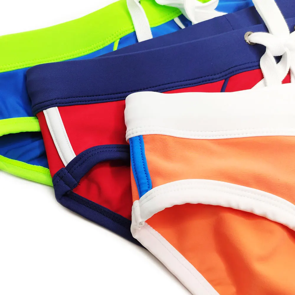 Mens Swimwear Push-Up Blue Trunks Boxer Hi-Q Sexy Men Breathable Swim Suit Speed Matching Beach Shorts sunga swim trunks boxer shorts swim shorts