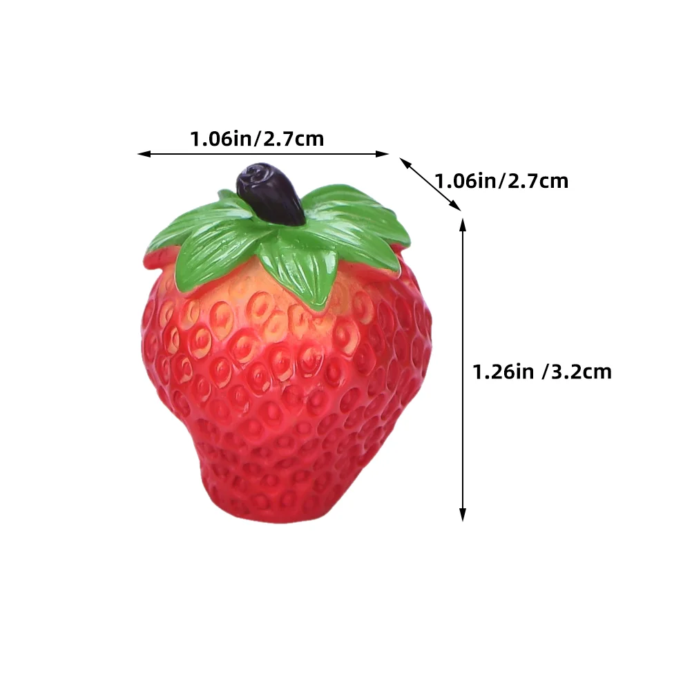 Рисунок 5 - искусственные фрукты Клубника дом