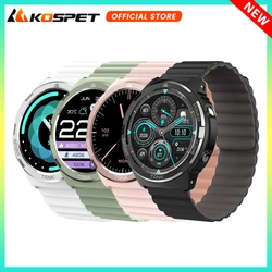 2024 KOSPET TANK S1 AOD Smart Watches For Women AMOLED Watches IP69K Waterproof Bluetooth Call Sport Electronic Smartwatch Men