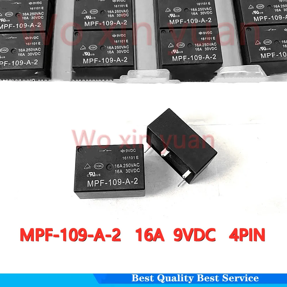 

9V Relay MPF-109-A-2 9VDC 16A 4PINS Free Shipping