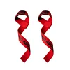 1Pair Gym Lifting Straps Deadlift Fitness Gloves Weight Lifting Anti-slip Hand Grips Wrist Straps Support Powerlifting Training 5