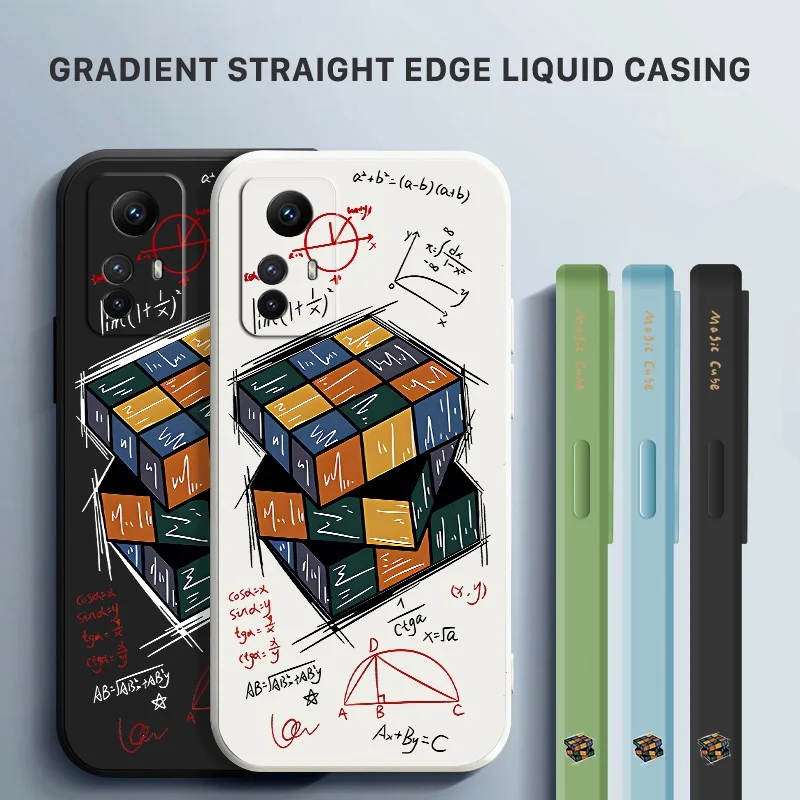 Custodia Morbida Cube Custodia Antiurto Per Telefono Per Xiaomi Redmi Note 12 12S Pro Plus 4G 5G / Note 12 4G / Note 12 Pro 4G / Note12S