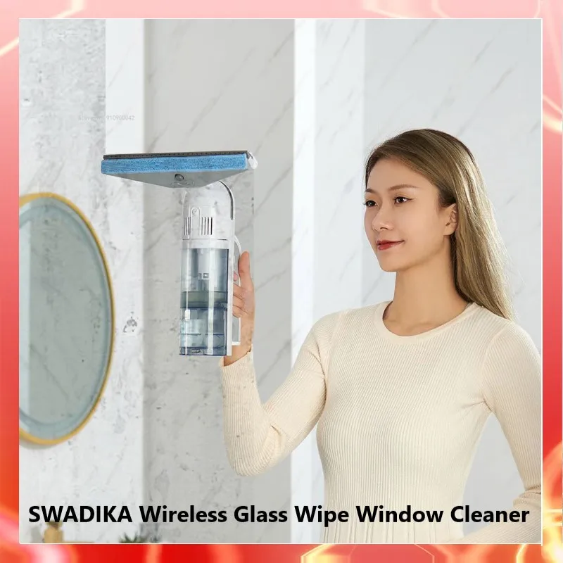 Swadika wireless glass wipe window cleaner household windows cleaning