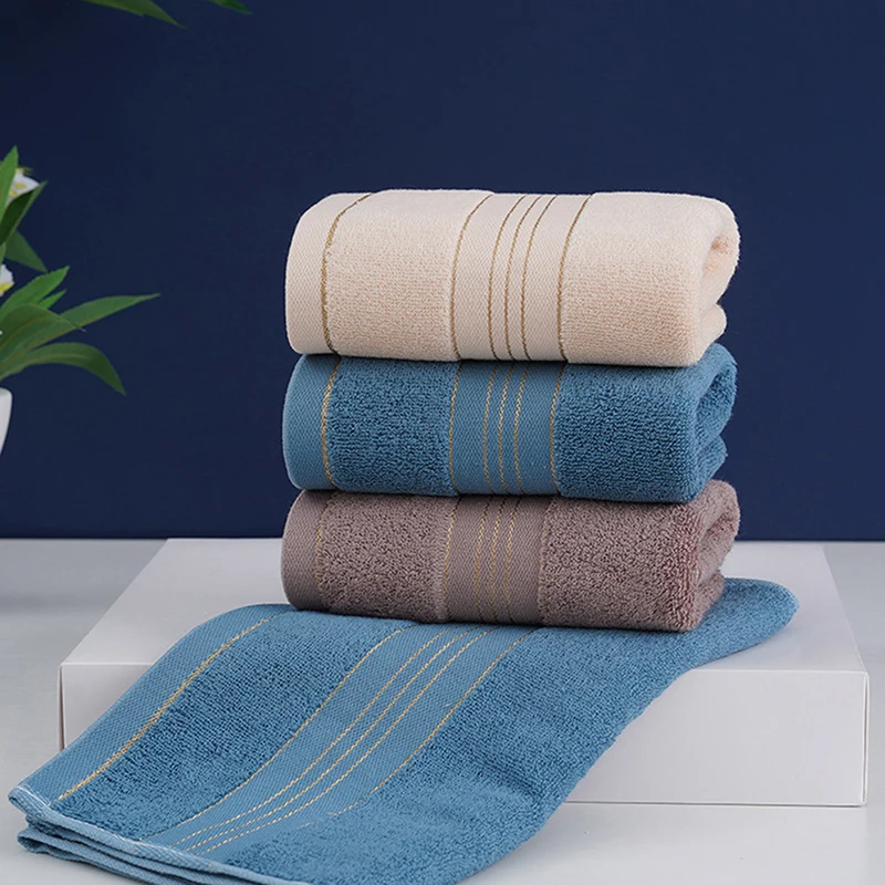 Thickened Absorbent Towel Pure Cotton Quick Absorbent Soft Quick Dry Face Towel Drying Bathrobe Home Textile 5