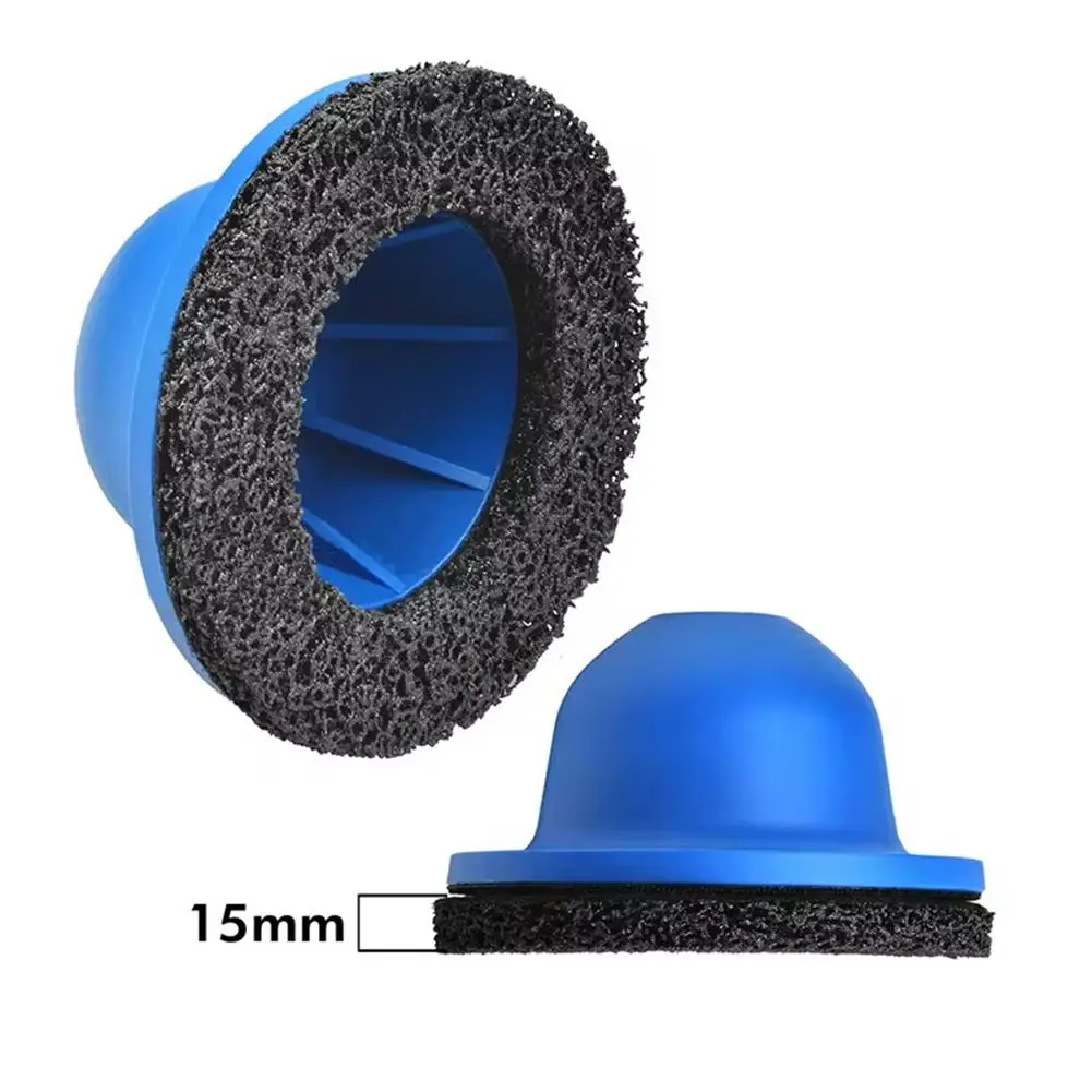 Plastic Wheel Hub Brush Grinder for Cleaning Rotor and Rim Surfaces