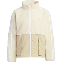 Veste de sport en polaire à col montant Adidas Authentic Trefoil pour hommes et femmes HY1378 5