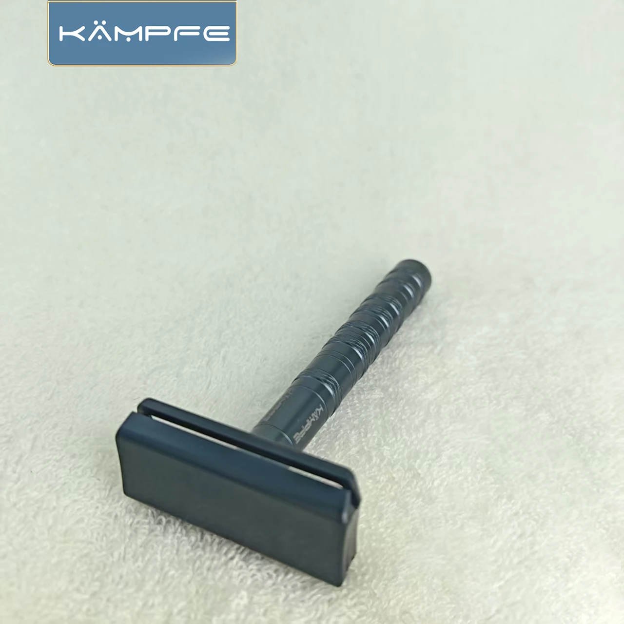 KAMPFE Aluminum Manual Razor Shaver Safety CNC Processed Hair Removal Tool with 5 Spare Blades for Men And Women
