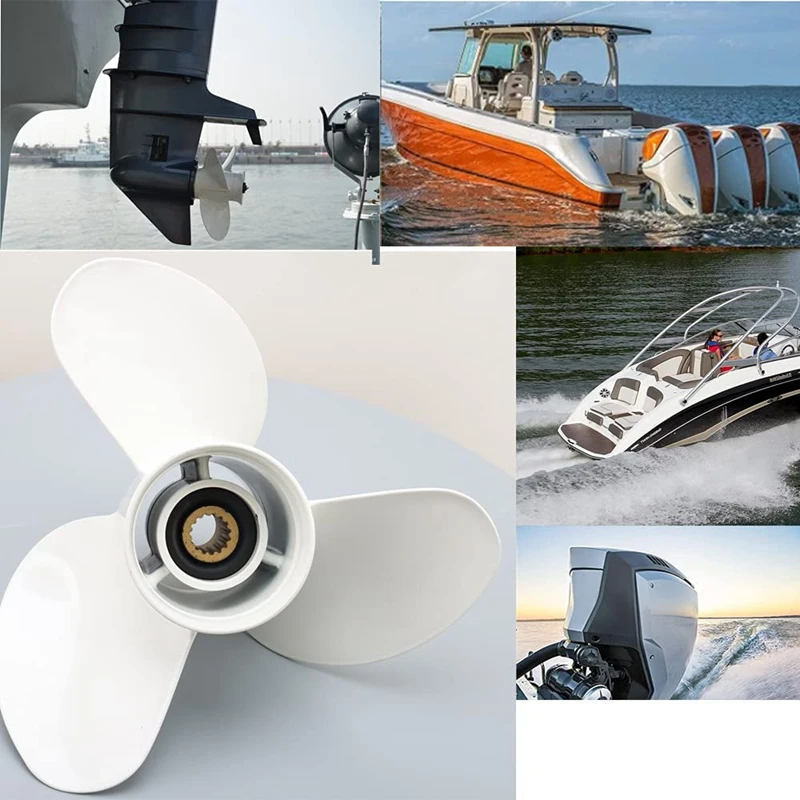 야마하 선외 프로펠러 모터, 알루미늄 합금 스크류 보트 엔진 부품, 13X19 인치, 50Hp, 60Hp, 70Hp, 90Hp, 115Hp, 130Hp