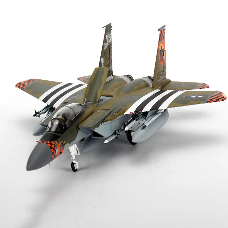 1/72 Scale Airforce US F15 F 15C Eagle Fighter Air Force Diecast Metal Alloy Aircraft Plane