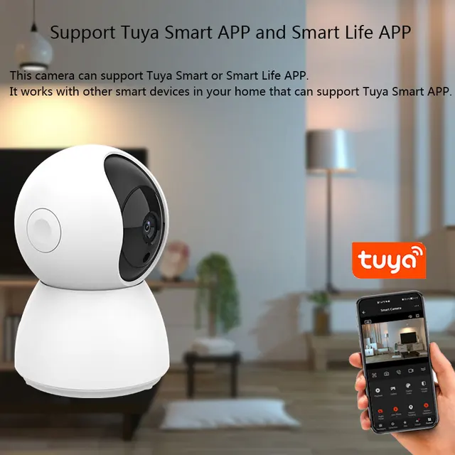 4MP 2K Tuya Smart Mini WiFi IP Camera Indoor Wireless Surveillance Auto Tracking Of Human Home Security CCTV Baby Pet Monitor - Image 3