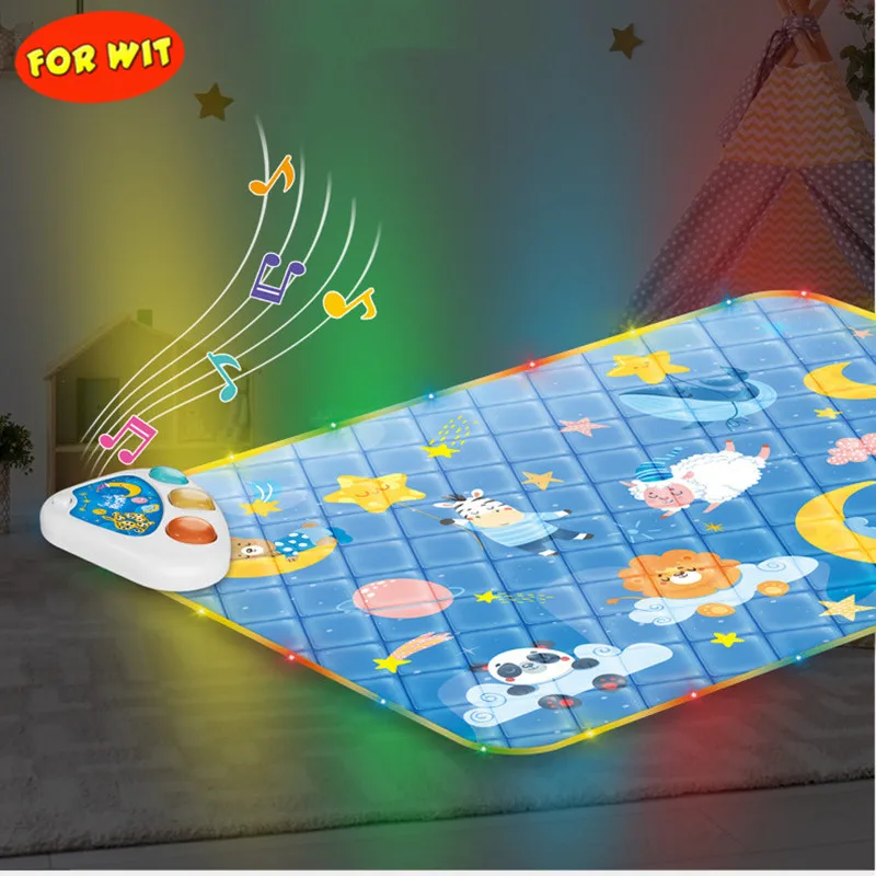 

Kids Activity Game Play Mat,Baby Sleep Sweet Dream Music Blanket,Cloth Comfortable Soft Toy,Newborn Washable Electronic Products