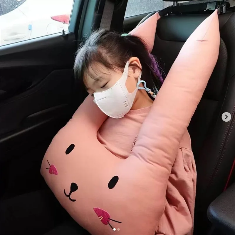 

Pillow Portable Adults U-shaped Neck Pillow Kids Headrest Cushion Sleeping Pillows Car Sleeping Artifact Pillow Car Specific