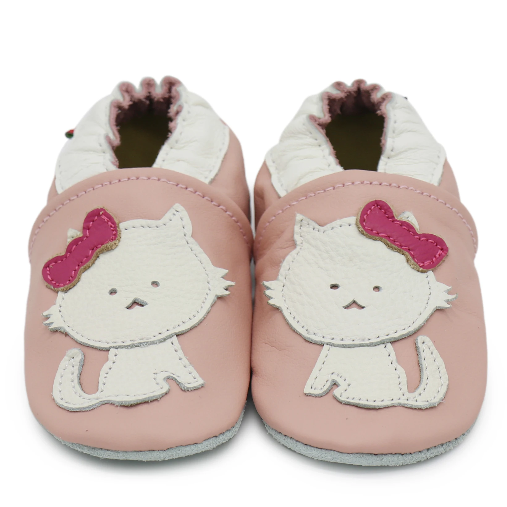 Baby shoes Children slippers 006Carozoo Lovely Styles Baby Plippers Boys First Walker Shoes Cow Leather Bebe Shoes Prewalker For Girl