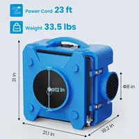 Negative Machine Cleaner Scrubber Water Damage Restoration Equipment Air Purifier 1
