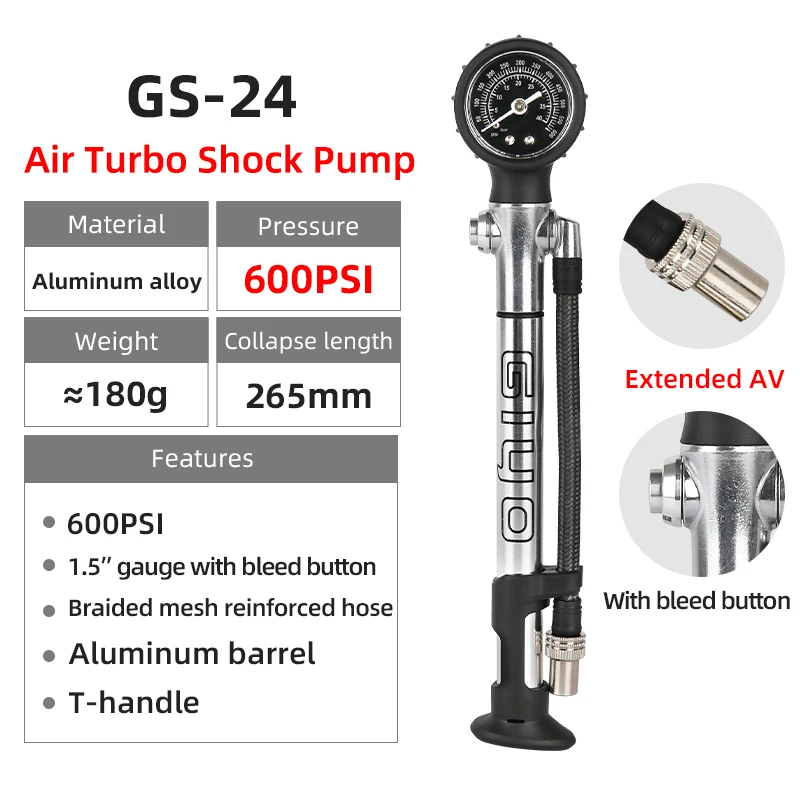 GIYO GS-05HP High Pressure Digital Shock Pump 600Psi Max, ST1786