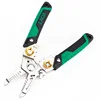 Multifunctional Stainless Steel Wire Strippers 8 in 1 Wire Cutting Pliers Cutting Cable Scissors Electrician Crimping Pliers 3