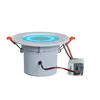 2.5inch TWS Ceiling Speaker 5W Bluetooth-compatible Full Range Roof Loudspeaker Downlight Music LED Speaker Lamp for Living Room 5