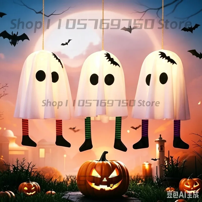 Spooky Halloween Witch Hat Lantern - Haunted Night Light Décor for Indoor & Outdoor Festivities