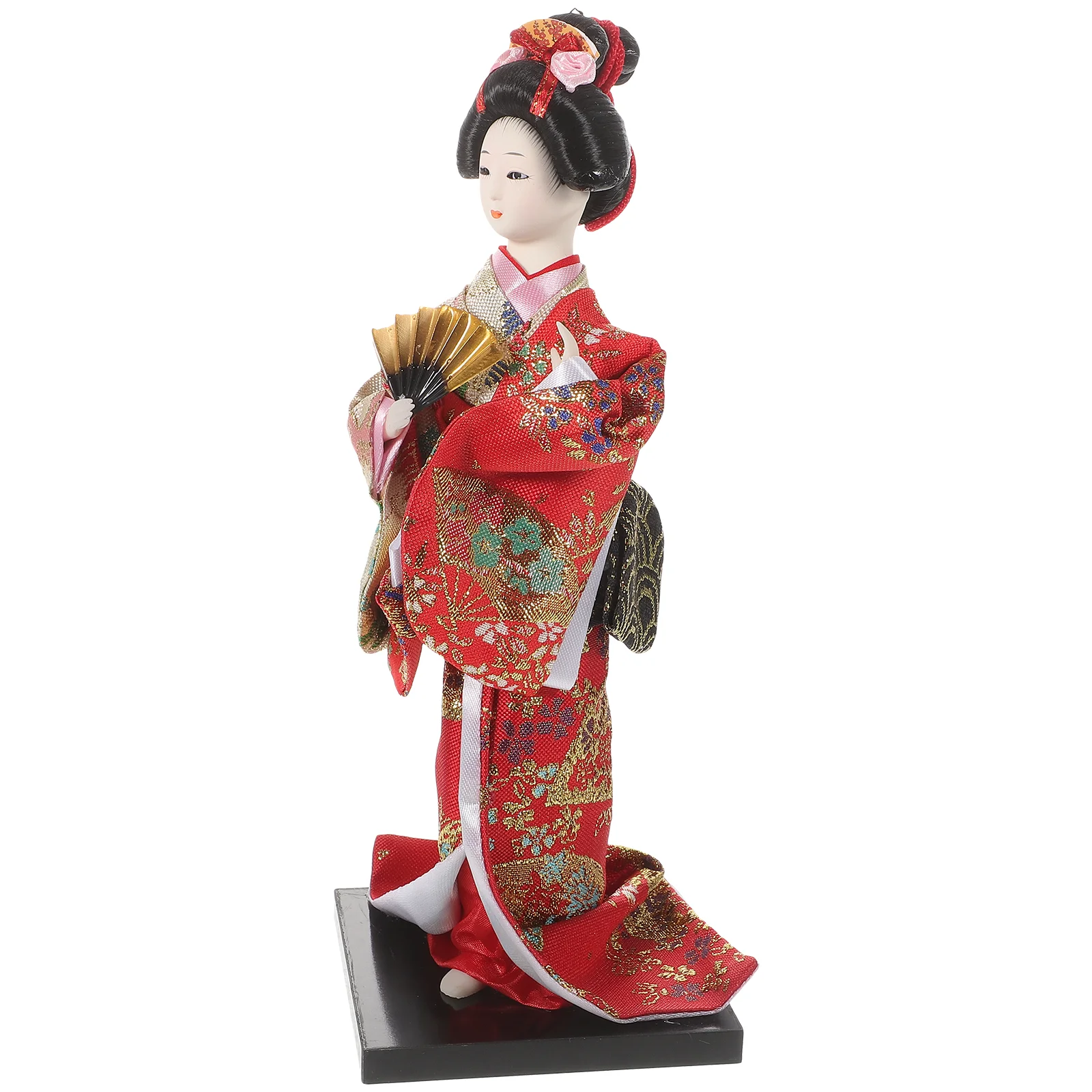 

Nolitoy Home Decor Geisha Kabuki Doll Model Japanese Kimono Maiko Figurine Oriental Car