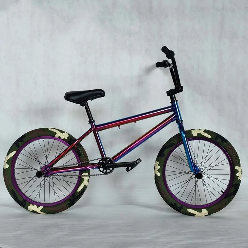 20 Inch BMX Stunt Bike Trick Performance Freestyle Bicycle - No Brakes Full  Bearings Professional Mountain Climbing BMX Bicycle - AliExpress 18