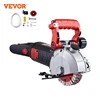 VEVOR 4800W Wall Chaser Concrete Cutter Electric Laser Aiming Groove Slotting Machine 125mm Circular Saw Cutting Power Tool Set 1