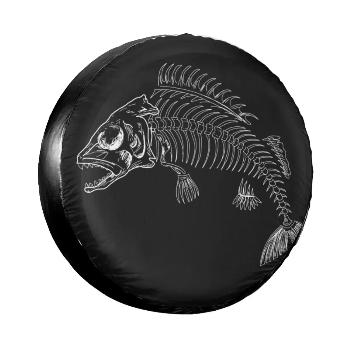 

Чехол для Jeep Mitsubishi Pajero, запасная оболочка рыбьей кости, ручной рисунок, аксессуары для автомобиля, 14 "15" 16 "17 дюймов