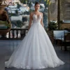 ANGEL Boho Luxury Lace Wedding Dress Sexy Backless A-line For Women 2025 Customized vestidos de novia Elegant For Bride 1