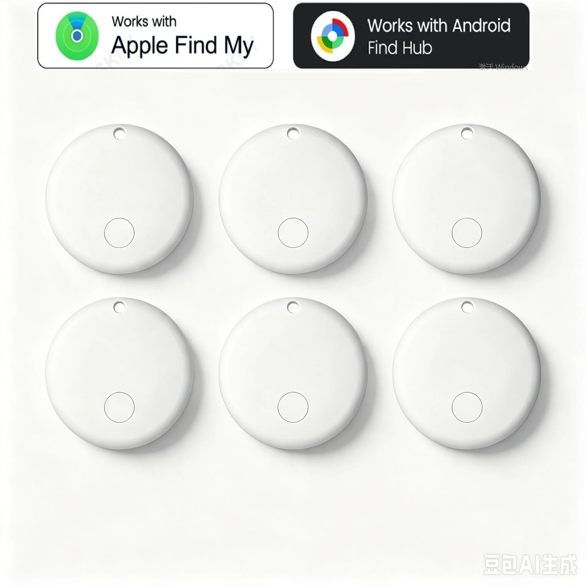 Universal Smart Bluetooth Tracker for Keys, Luggage, and Wallets with Anti-Loss Global Locator Technology