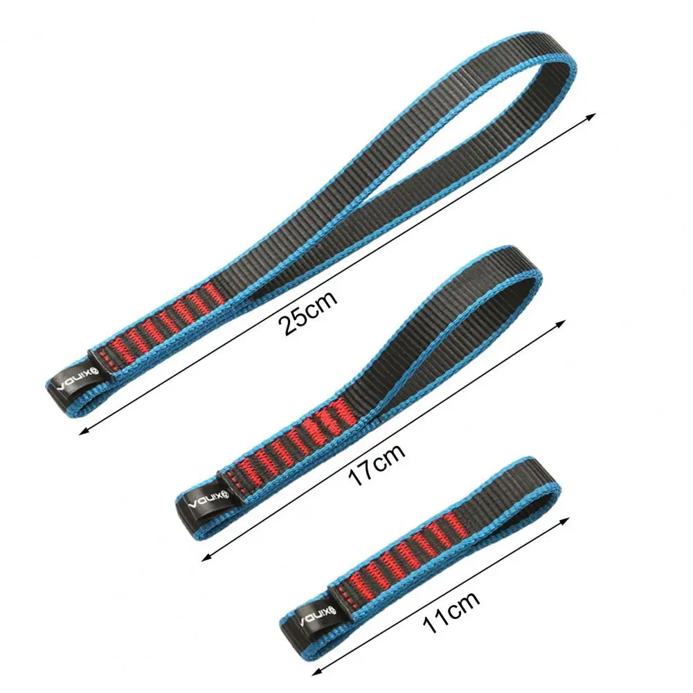 Climbing Sling Carabiner Mountaineering Webbing High Strength Lightweight Nylon Open Sling Hardware climbing carabiner climbing sling belt climbing sling