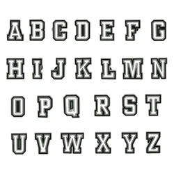 Wholesale PVC Shoe Accessories - White Letter Name Badges for Clogs, Pins, and Decorations (Lotus Color)