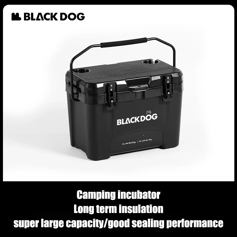 Outdoor Refrigerator Blackdog Outdoor Camping Refrigerator Portable Outdoor Camping Ice Block Cold Preservation Ice Bucket Car refrigerator