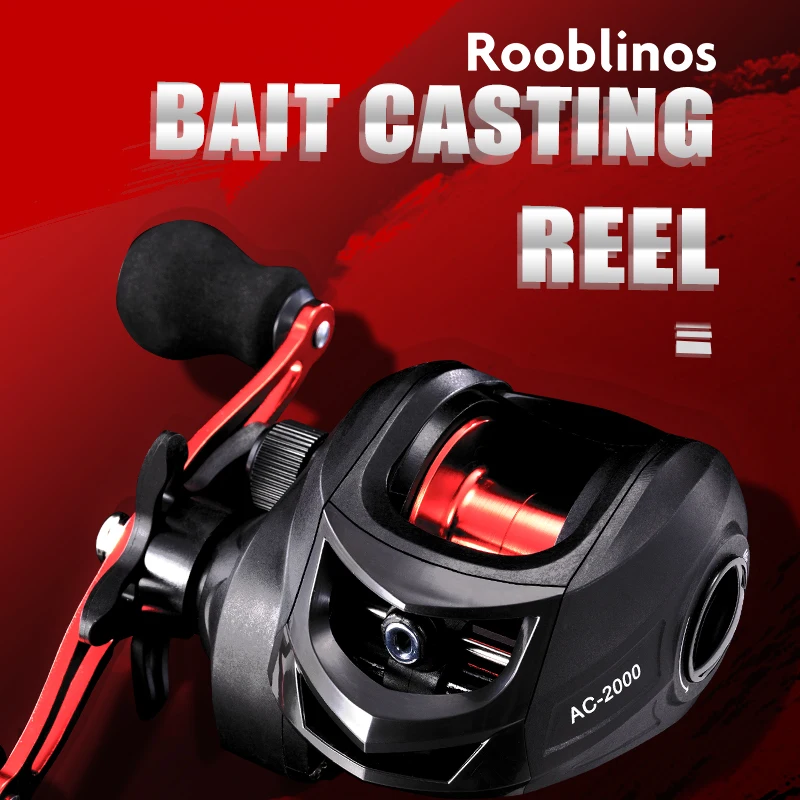 fishing reel AC 6.3:1 Baitcaster Fishing Reel Bait Caster Baitcasting Reel Fishing Tackle