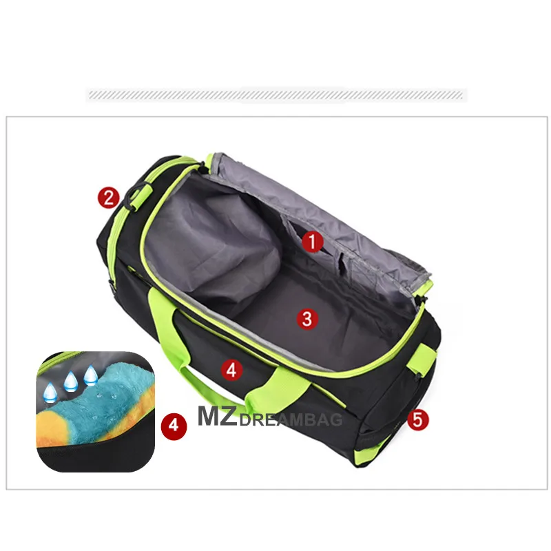 Swimming Bag Waterproof Sport Academy Punching For Men Pool Fitness Training Swimsuit Women Gym Shoulder Pouch Beach Accessories