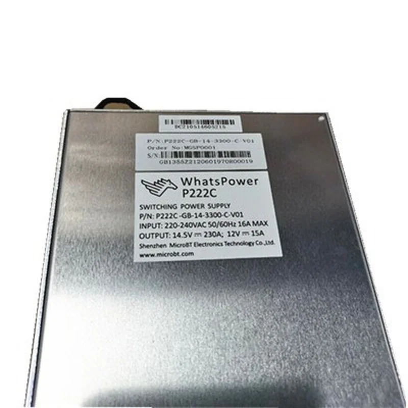

Original PSU of M30S M31S P222C 3300W Power supply Shenzhen delivery