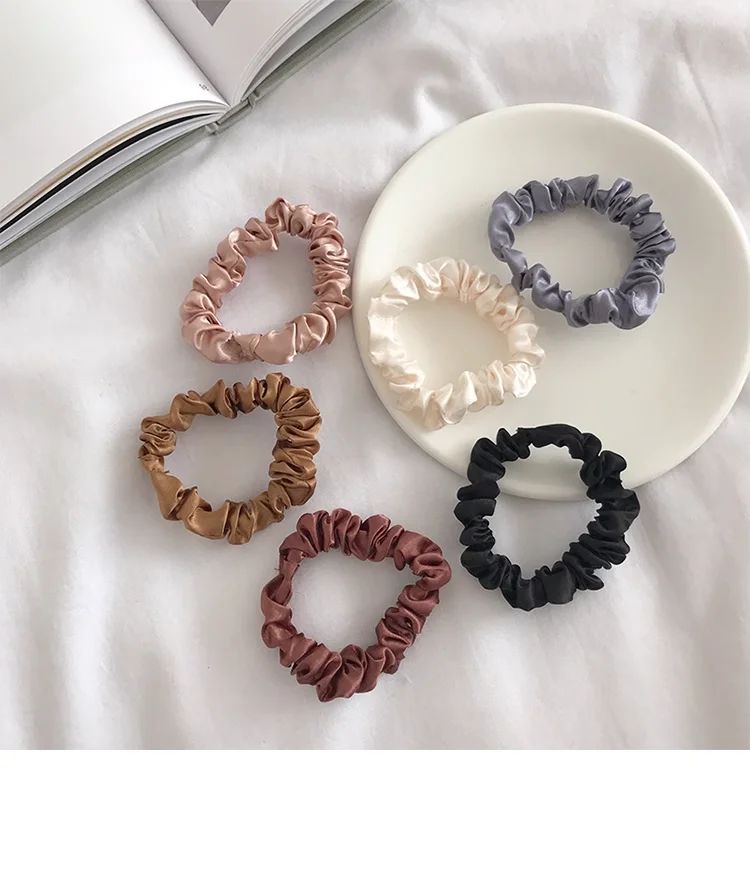 Silk Hair Loop Tie Rope for High Ponytail