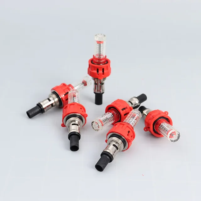 1/5/10/20 Népszerű Új Áramlásmérő Padlófűtési Fűtési Alkatrészek 1/2 "Diy Csere