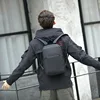 Mini Canvas Men's Backpack Fashion Black Rucksack School Bag for Man Small Japanese Male Bagpack Travel Waterproof Backpacks 2
