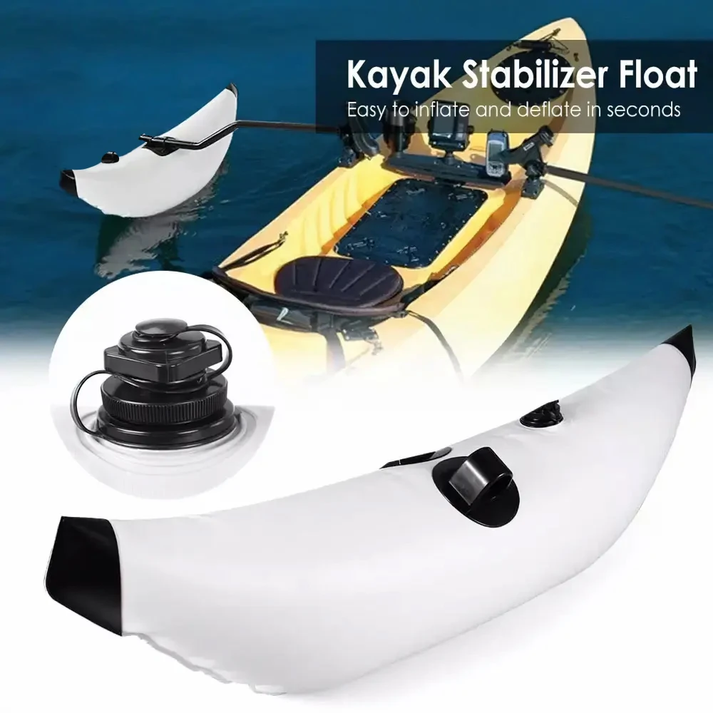 Estabilizador Universal para Kayak, estabilizador para equilibrio, piezas  de canoa, flotador inflable de 90cm x 28cm, PVC, accesorios para barcos  deportivos acuáticos, 1 par - AliExpress, image size:1000x1000