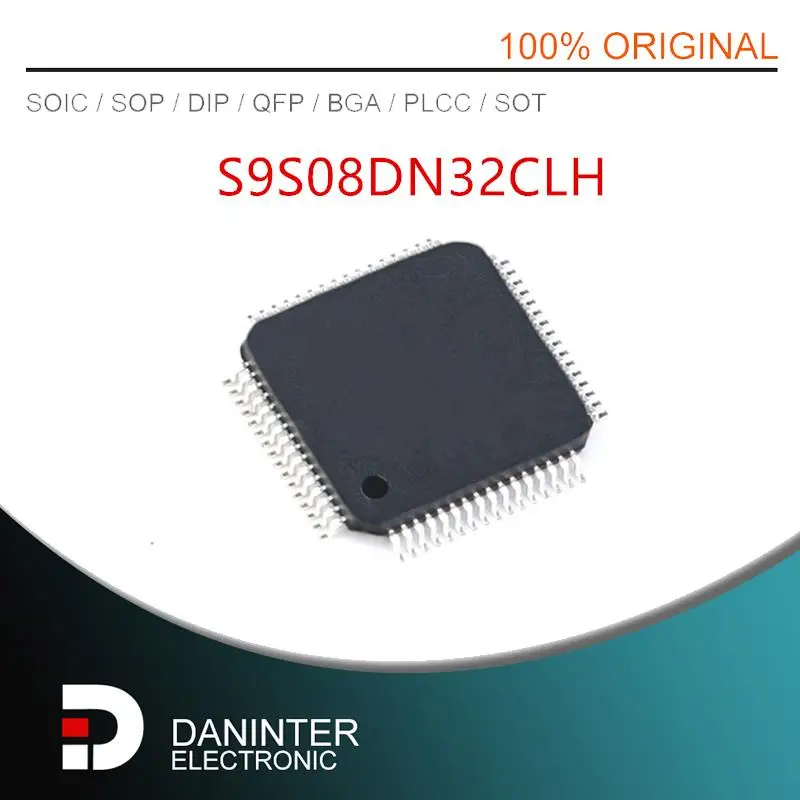 

2pcs/LOT new S9S08DN32CLH S9S08DN32 TQFP64